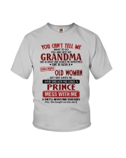 She Loves Me And Treats Me Like A Prince - Best Gift For Grandson Youth T-Shirt front