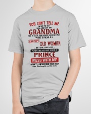She Loves Me And Treats Me Like A Prince - Best Gift For Grandson Youth T-Shirt garment-youth-tshirt-front-lifestyle-01