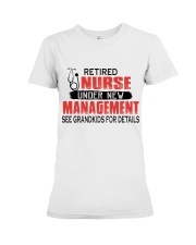 UNDER NEW MANAGEMENT - PERFECT GIFT FOR NURSE Premium Fit Ladies Tee tile