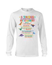 5 Things You Should Know About My Grammy Long Sleeve Tee tile