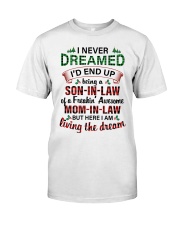 Living The Dream - Best Gift For Son-in-law Premium Fit Mens Tee tile
