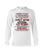 I'M A SPOILED DAUGHTER Long Sleeve Tee tile