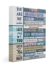 I WILL ALWAYS LOVE YOU - GRANDMA TO GRANDDAUGHTER 11x14 Gallery Wrapped Canvas Prints front