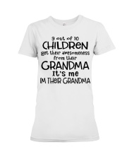 It's Me I'm Their Grandma - Perfect Gift For Grandma Premium Fit Ladies Tee tile