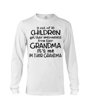 It's Me I'm Their Grandma - Perfect Gift For Grandma Long Sleeve Tee tile