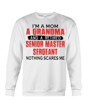 NOTHING SCARES ME - GIFT TO SENIOR MASTER SERGEANT Crewneck Sweatshirt tile