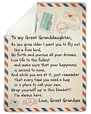 I'M ALWAYS HERE - LOVELY GIFT FOR GRANDDAUGHTER Sherpa Fleece Blanket tile