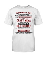 I'M A SPOILED GRANDDAUGHTER OF A CRAZY MEMA Classic T-Shirt tile