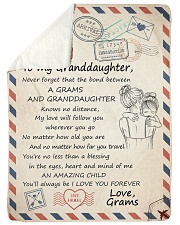 I LOVE YOU FOREVER FROM GRAMS TO GRANDDAUGHTER Sherpa Fleece Blanket tile