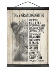 LOVE LIFE - LOVELY GIFT FOR GRANDDAUGHTER Hanging Canvas tile