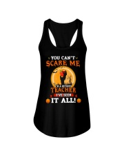 You Can't Scare Me - Perfect Gift For Retired Teacher Ladies Flowy Tank tile