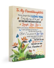 NEVER FORGET THAT I LOVE YOU - GREAT GIFT FOR GRANDDAUGHTERS 11x14 Gallery Wrapped Canvas Prints front