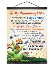 NEVER FORGET THAT I LOVE YOU - GREAT GIFT FOR GRANDDAUGHTERS Hanging Canvas tile