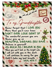 I BELIEVE IN YOU - LOVELY GIFT FOR GRANDDAUGHTER Small Fleece Blanket - 30" x 40" front