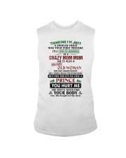 I'm A Spoiled Grandson Of A Crazy Mom Mom Sleeveless Tee tile