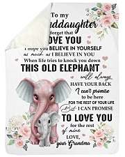 BELIEVE IN YOURSELF - BEST GIFT FOR GRANDDAUGHTER Sherpa Fleece Blanket tile