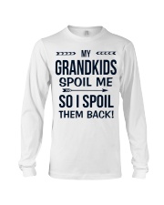 My Grandkids Spoil Me - Best Gift For Grandma Long Sleeve Tee tile