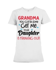YOU GOTTA COME GET ME - GIFT FOR GRANDKIDS Premium Fit Ladies Tee tile