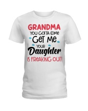 YOU GOTTA COME GET ME - GIFT FOR GRANDKIDS Ladies T-Shirt tile