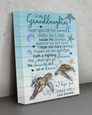 SPECIAL CANVAS FOR YOUR GRANDDAUGHTER FROM GRANDMA 11x14 Gallery Wrapped Canvas Prints aos-canvas-pgw-11x14-lifestyle-front-15