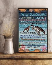 THE GIFT OF YOU - GREAT GIFT FOR GRANDDAUGHTER 11x17 Poster lifestyle-poster-3
