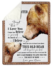 I BELIEVE IN YOU - TO GRANDDAUGHTER FROM NAMA Sherpa Fleece Blanket tile