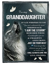 I WILL ALWAYS LOVE YOU - GRANDMA TO GRANDDAUGHTER Small Fleece Blanket - 30" x 40" front