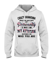 MY ATTITUDE - PERFECT GIFT FOR GRANDMA Hooded Sweatshirt tile