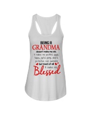 Being A Grandma - Perfect Gift For Grandma Ladies Flowy Tank tile