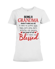 Being A Grandma - Perfect Gift For Grandma Premium Fit Ladies Tee tile
