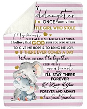 I LOVE YOU - LOVELY GIFT FOR GRANDDAUGHTER Sherpa Fleece Blanket tile