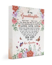 NEVER FORGET THAT I LOVE YOU - GREAT GIFT FOR GRANDDAUGHTER 11x14 Gallery Wrapped Canvas Prints front