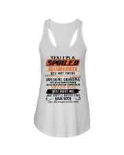 I'm A Spoiled Granddaughter - Best Gift For Granddaughter Ladies Flowy Tank tile