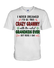 I Never Dreamed - Perfect Gift For Grammy V-Neck T-Shirt tile