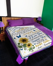 1 DAY LEFT - GET YOURS NOW Large Fleece Blanket - 60" x 80" aos-coral-fleece-blanket-60x80-lifestyle-front-01