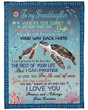 I LOVE YOU - GRANDMA TO GRANDDAUGHTER Fleece Blanket tile