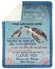 I LOVE YOU - GRANDMA TO GRANDDAUGHTER Sherpa Fleece Blanket tile