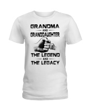 GRANDMA AND GRANDDAUGHTER - LEGEND AND LEGACY Ladies T-Shirt tile