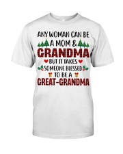 SOMEONE BLESSED TO BE A GREAT-GRANDMA - PERFECT GIFT FOR GRANDMA Premium Fit Mens Tee tile