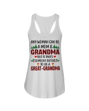 SOMEONE BLESSED TO BE A GREAT-GRANDMA - PERFECT GIFT FOR GRANDMA Ladies Flowy Tank tile