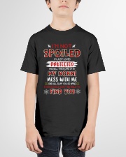 SHE WILL SLAP YOU SO HARD-BEST GIFT FOR GRANDCHILD Youth T-Shirt garment-youth-tshirt-front-01