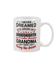 LIVING THE DREAM - LOVELY GIFT FOR GRANDDAUGHTER Mug tile