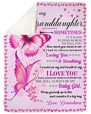 I LOVE YOU - BEAUTIFUL GIFT FOR GRANDDAUGHTER Sherpa Fleece Blanket tile