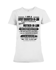 HEART MADE OF GOLD - BEST GIFT FOR DAUGHTER-IN-LAW Premium Fit Ladies Tee tile