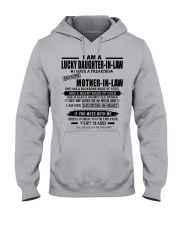HEART MADE OF GOLD - BEST GIFT FOR DAUGHTER-IN-LAW Hooded Sweatshirt front