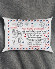 MY LOVE - AMAZING GIFT FOR GRANDDAUGHTER Rectangular Pillowcase aos-pillow-rectangle-front-lifestyle-1
