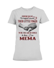 THEY ARE MY WORLD - PERFECT GIFT FOR MEMA Premium Fit Ladies Tee tile