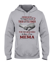 THEY ARE MY WORLD - PERFECT GIFT FOR MEMA Hooded Sweatshirt front