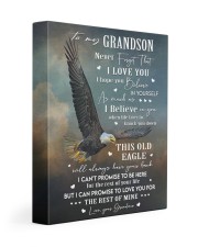 I LOVE YOU - GRANDSON GIFT WITH EAGLE 11x14 Gallery Wrapped Canvas Prints front