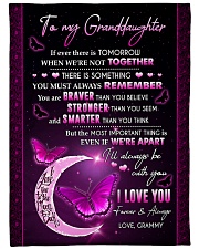 FOREVER AND ALWAYS - GRAMMY TO GRANDDAUGHTER Fleece Blanket tile